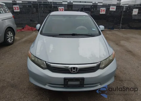 2012 Honda Civic Sdn Lx из США, поврежденный, VIN 2HGFB2F53CH591316
